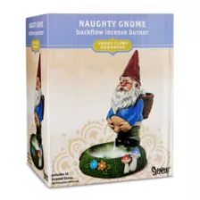 Naughty Gnome Backflow Incense Burner at Spencer's