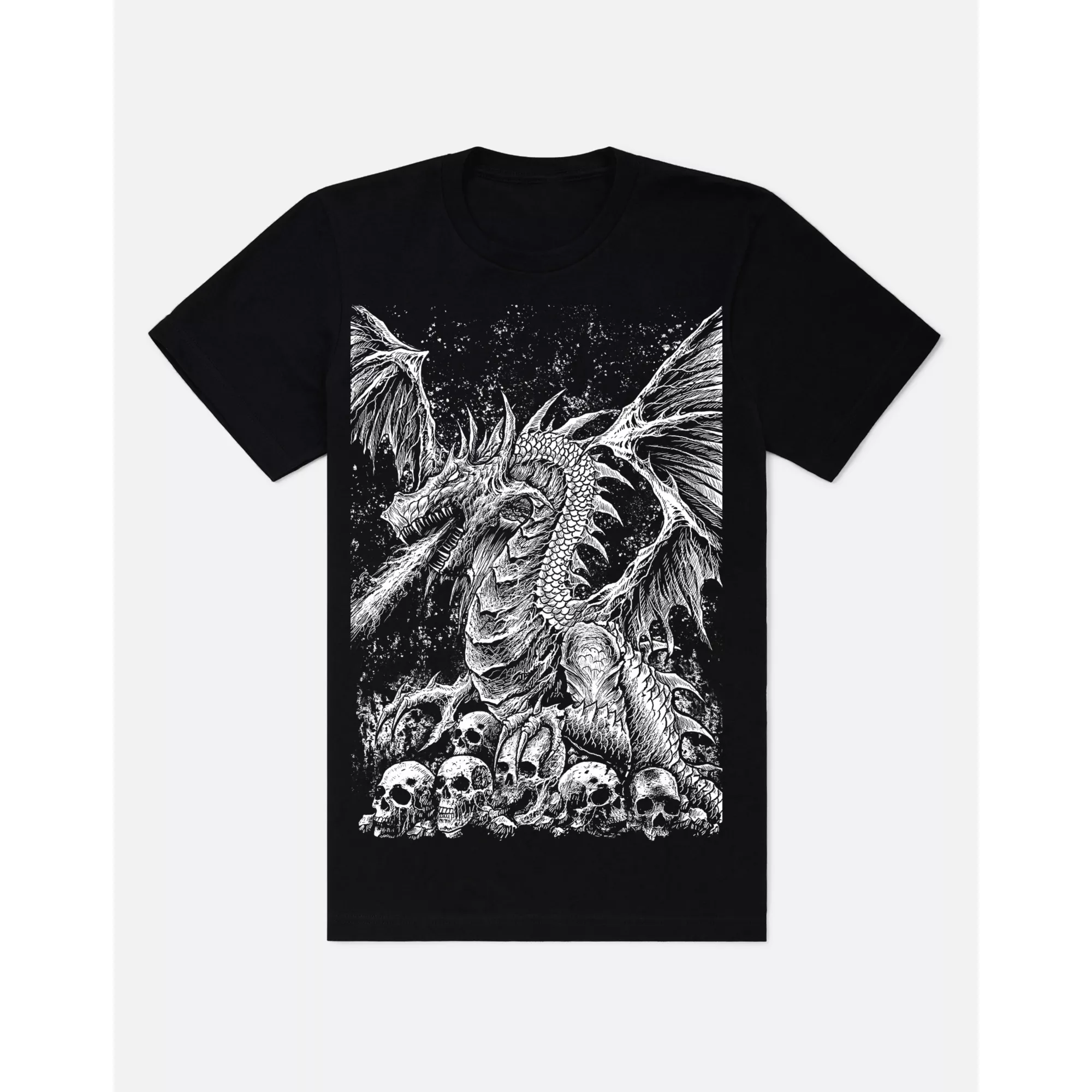 Dragon with Skulls T Shirt - VampireFreaks at Spencer's