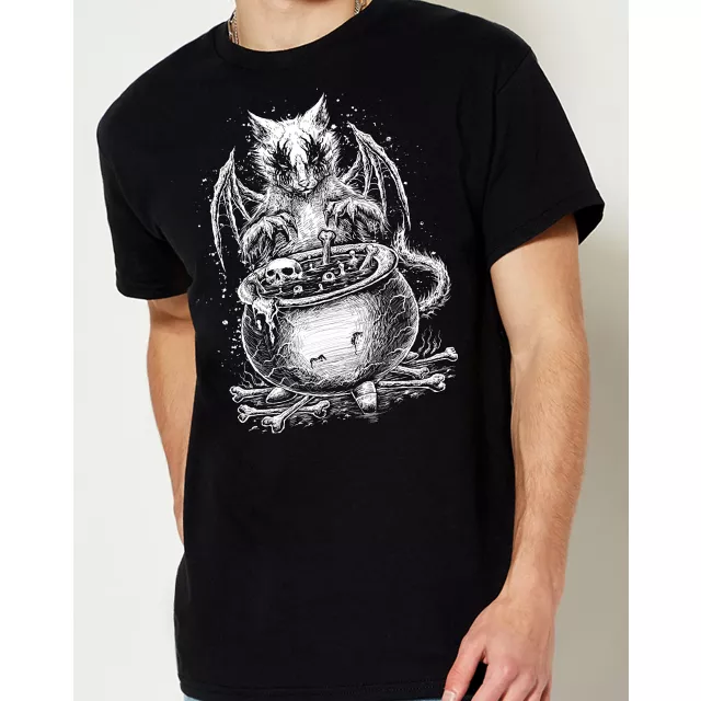 Conjuring Cat T Shirt - VampireFreaks at Spencer's