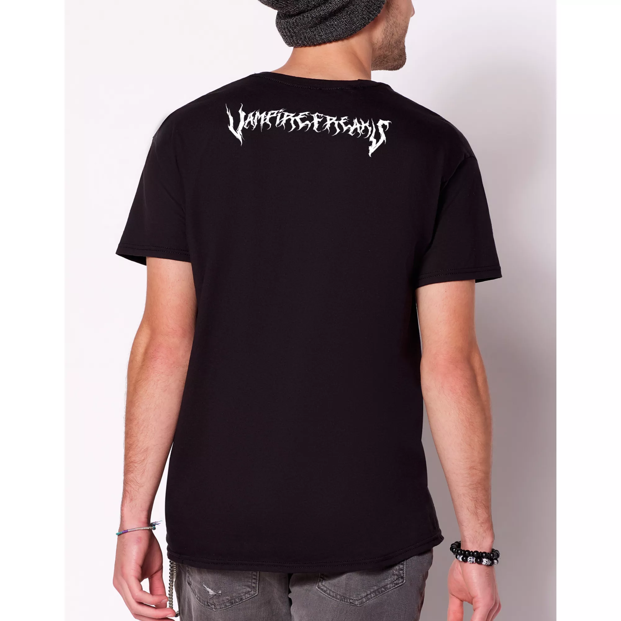 Black Slender Man T Shirt at Spencer's