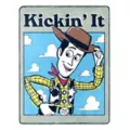 Woody Kickin' It Fleece Blanket - Disney Toy Story at Spencer's