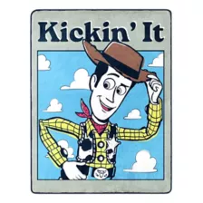 Woody Kickin' It Fleece Blanket - Disney Toy Story at Spencer's