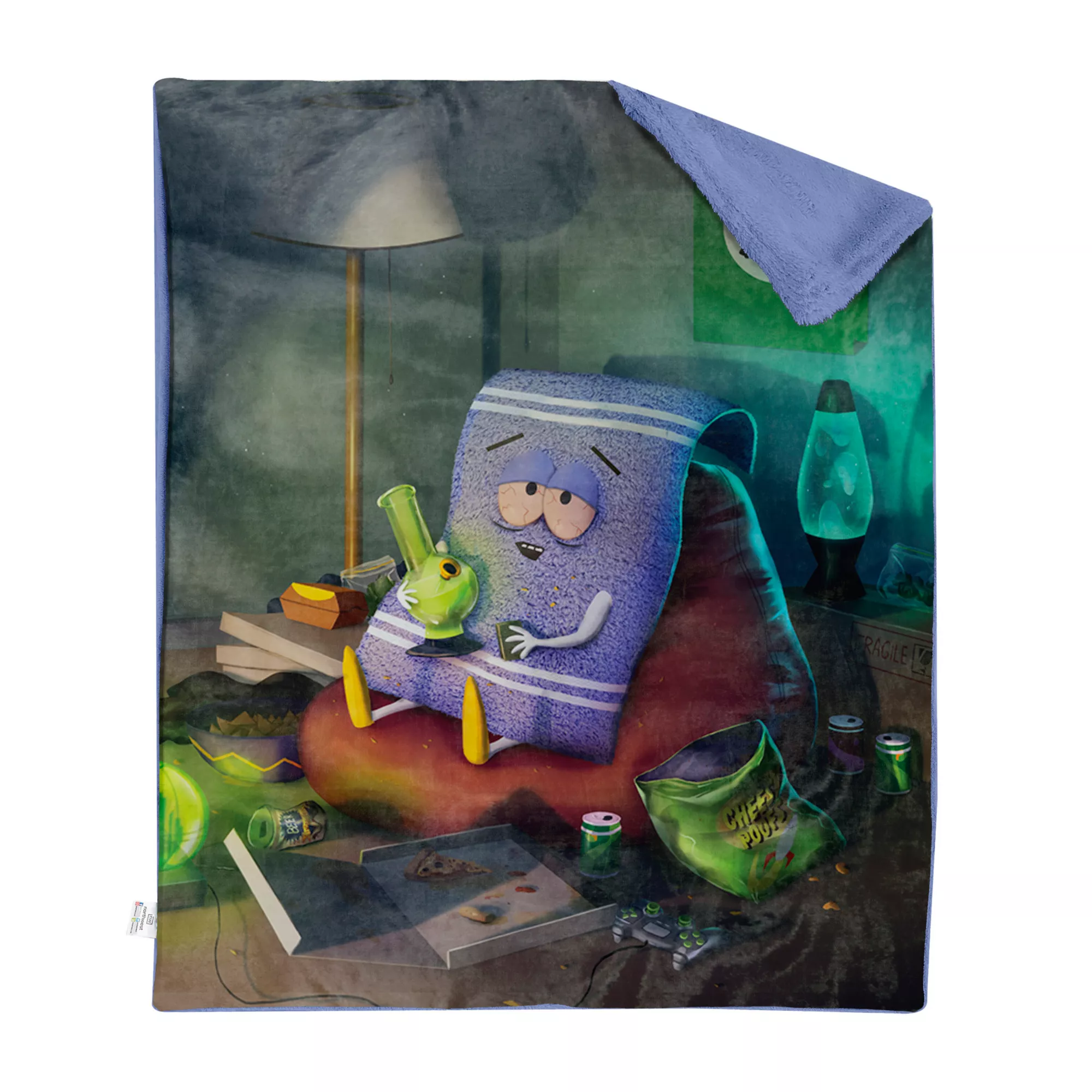 Life of Towelie Fleece Blanket - South Park at Spencer's