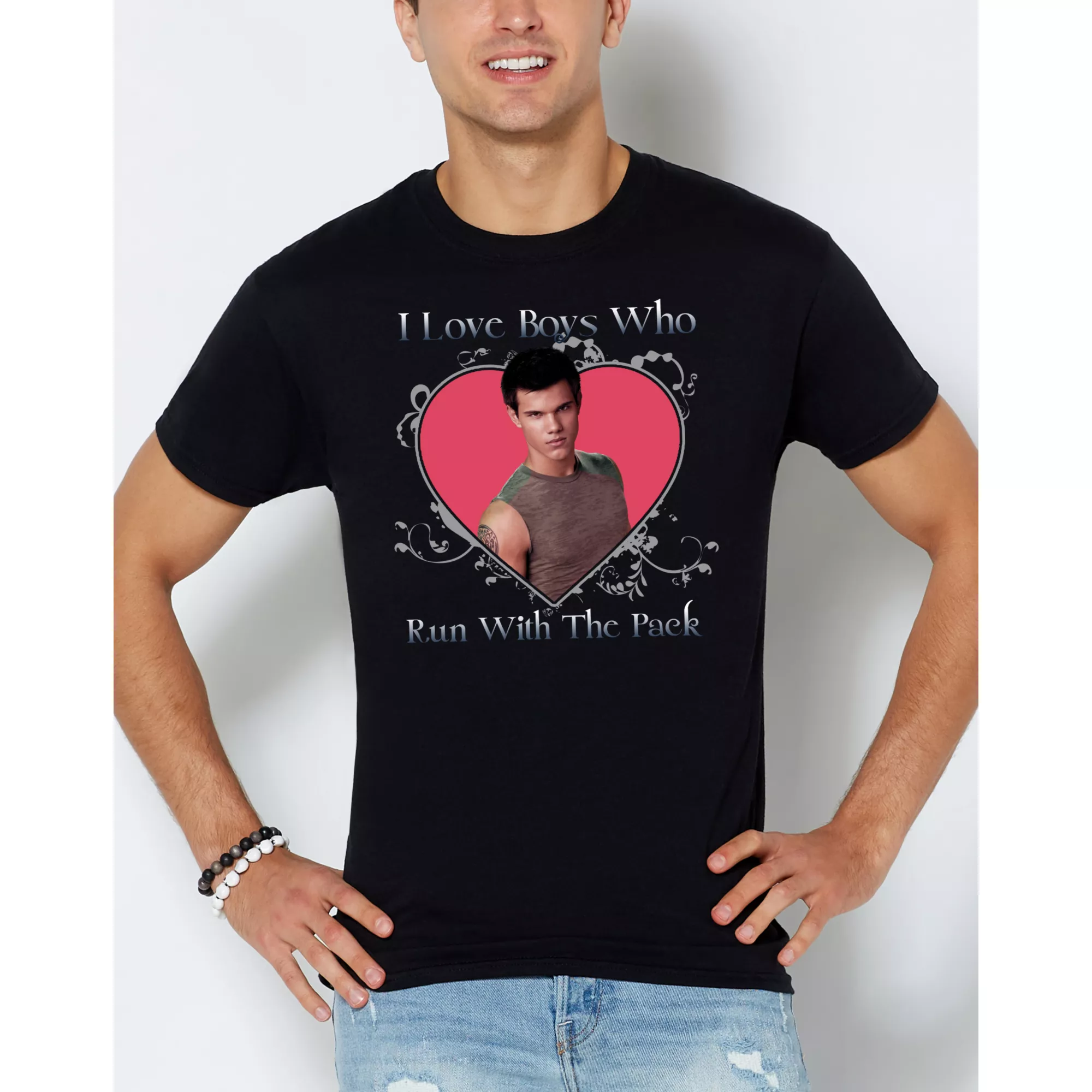 Twilight Jacob Run with the Pack T Shirt at Spencer's