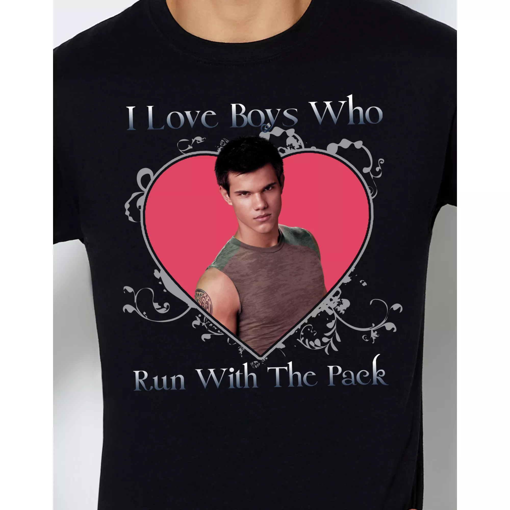 Twilight Jacob Run with the Pack T Shirt at Spencer's