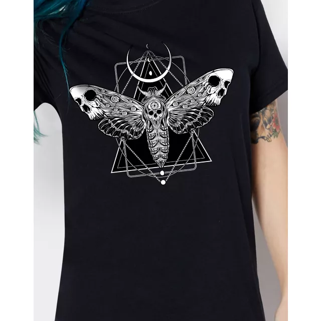 Surreal Death Moth T Shirt - von Kowen at Spencer's