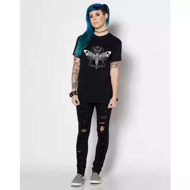 Surreal Death Moth T Shirt - von Kowen at Spencer's