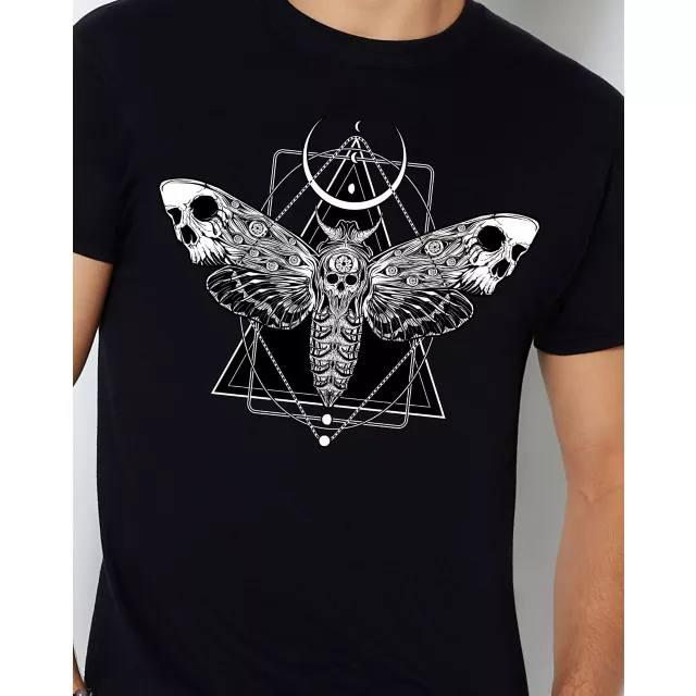 Surreal Death Moth T Shirt - von Kowen at Spencer's
