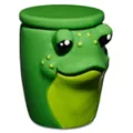 Toadally Ripped Frog Jar - 4 oz. at Spencer's
