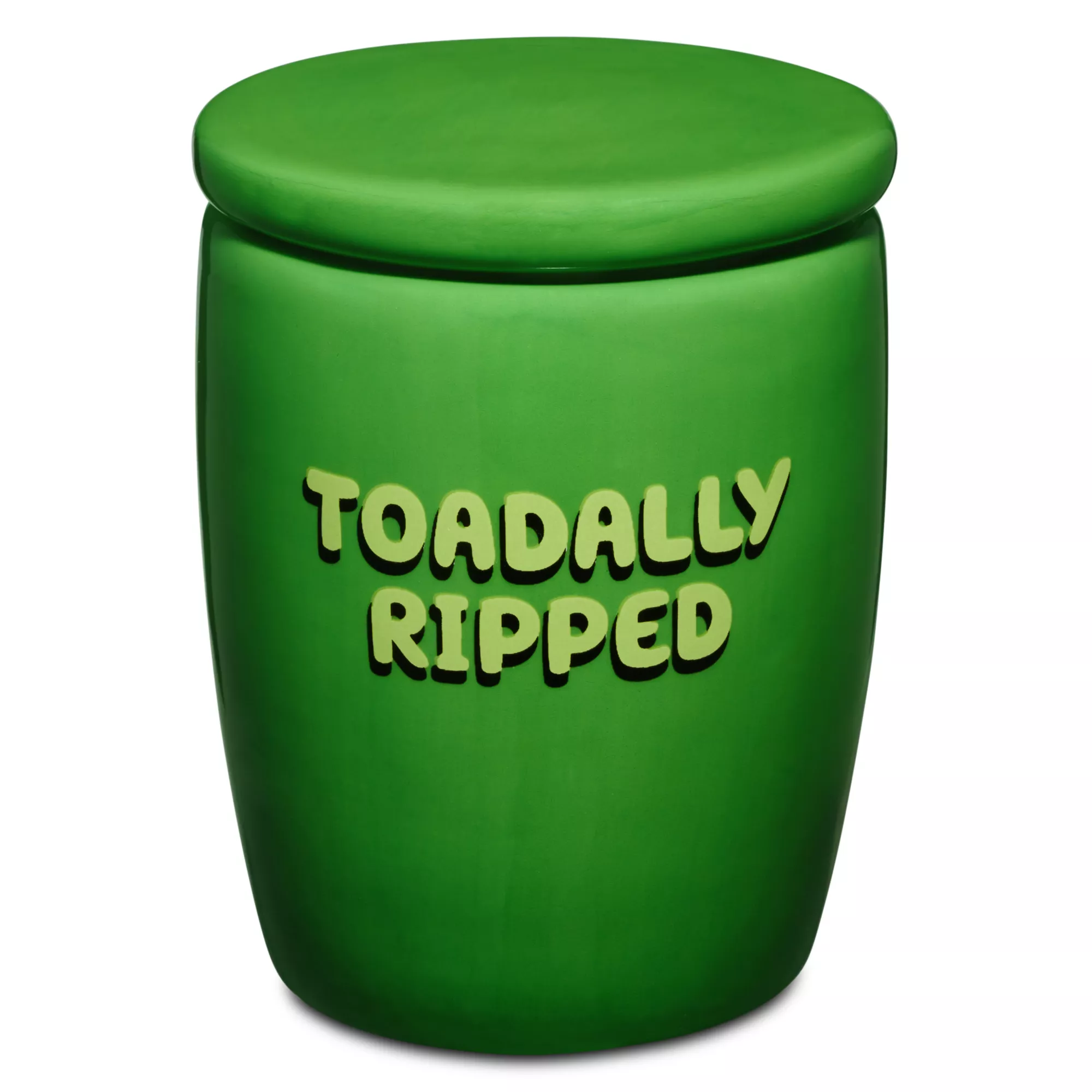 Toadally Ripped Frog Stash Jar - 4 oz. at Spencer's