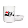 I Heart Hot Moms Stash Jar 11 oz. - Danny Duncan at Spencer's