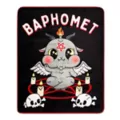 Baby Baphomet Fleece Blanket at Spencer's