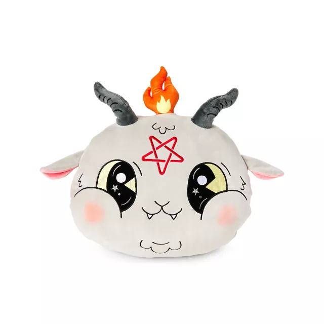 Baby Baphomet Pentagram Pillow at Spencer's