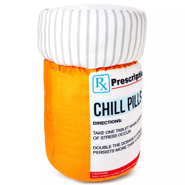 Chill Pill Pillow at Spencer's