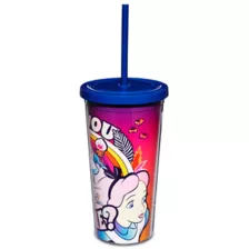 Alice in Wonderland Cup with Straw - 20 oz. at Spencer's