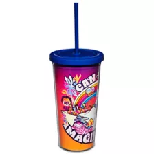 Alice in Wonderland Cup with Straw - 20 oz. at Spencer's