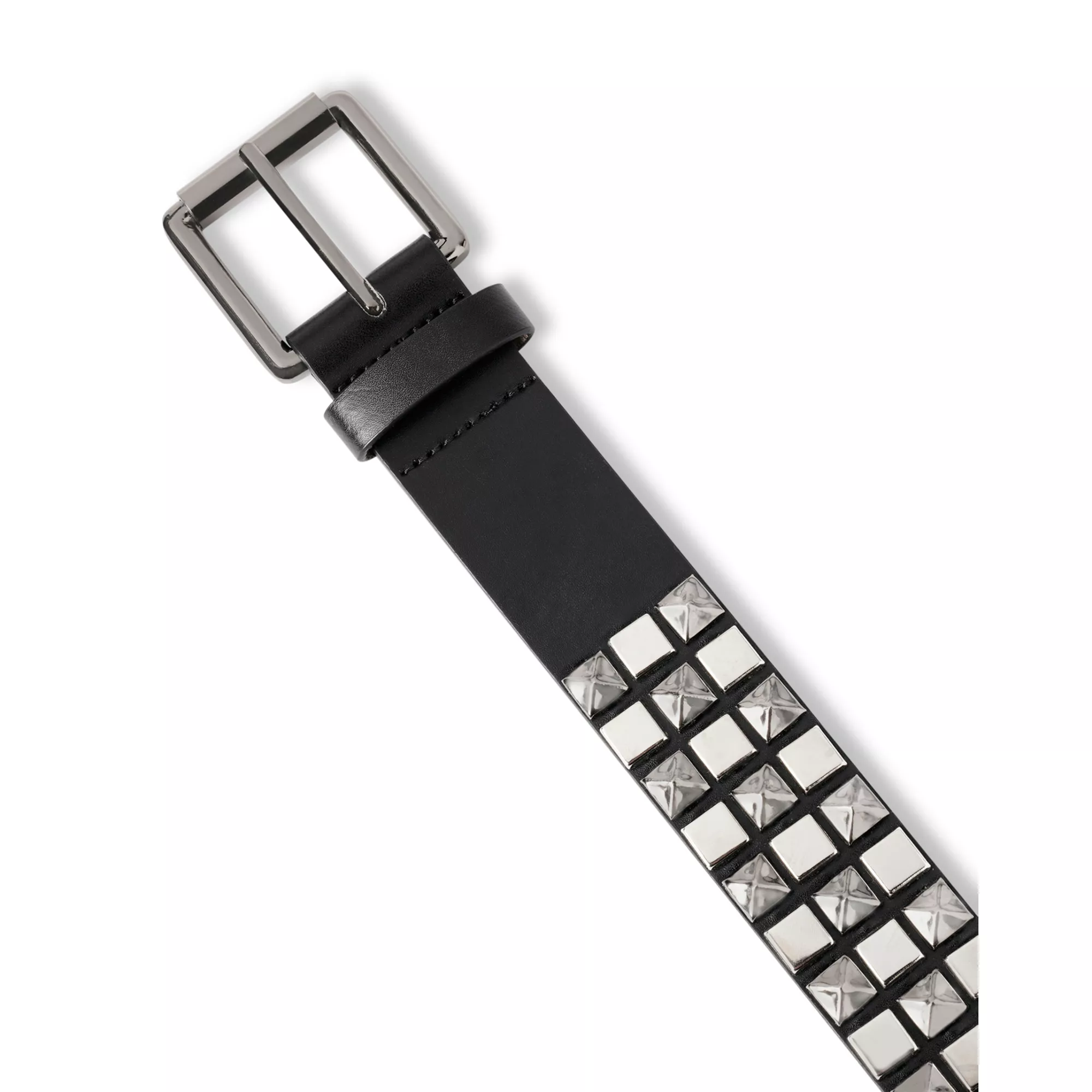 Gunmetal Studded Belt