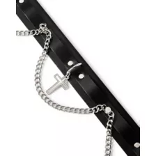 Hanging Cross Chain Belt at Spencer's