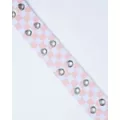 Pink and White Checkered Belt at Spencer's