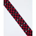 Red and Black Checkered Belt at Spencer's