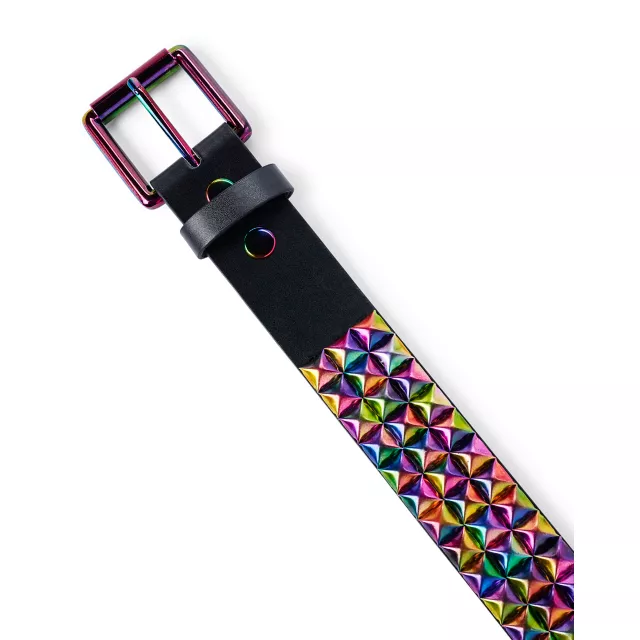 Studded Multi-Color Belt at Spencer's