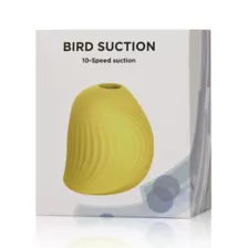10-Speed Bird Waterproof Clitoral Suction Vibrator -  8 Inch at Spencer's