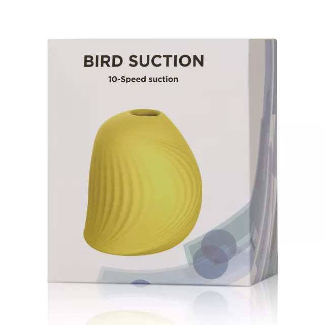 10-Speed Bird Waterproof Clitoral Suction Vibrator -  8 Inch at Spencer's
