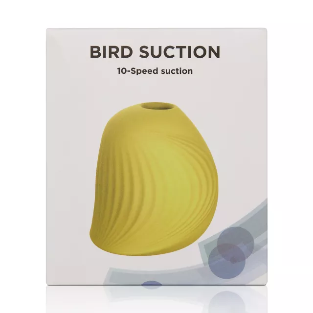 10-Speed Bird Waterproof Clitoral Suction Vibrator -  8 Inch at Spencer's
