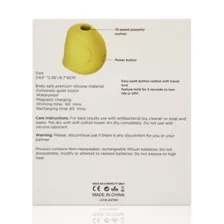 10-Speed Bird Waterproof Clitoral Suction Vibrator -  8 Inch at Spencer's