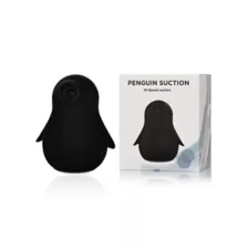 10-Speed Penguin Rechargeable Waterproof Clitoral Suction Vibrator - 3.2 Inch at Spencer's