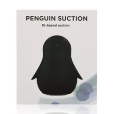 10-Speed Penguin Rechargeable Waterproof Clitoral Suction Vibrator - 3.2 Inch at Spencer's