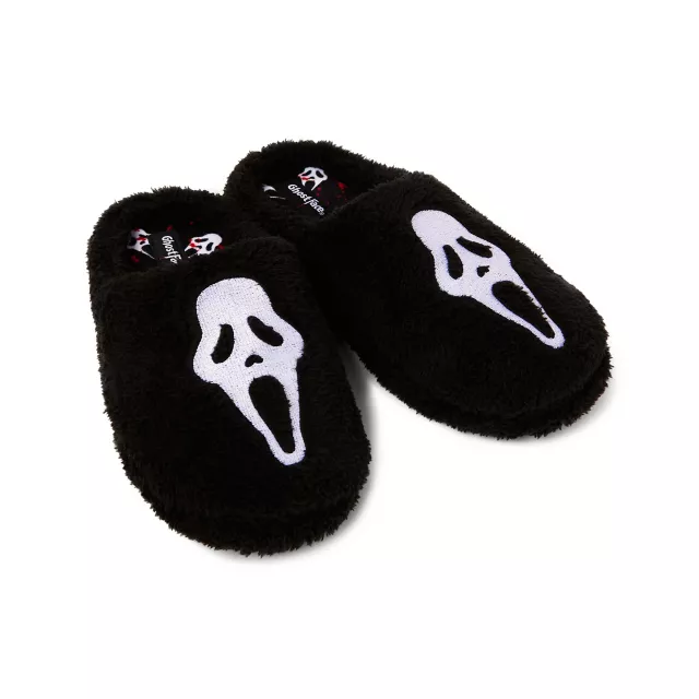 Ghost Face Slippers at Spencer's