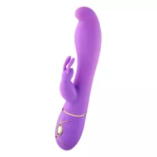 Lola 7-Function Waterproof Rechargeable Rabbit Vibrator 8.9 Inch - Hott Love at Spencer's