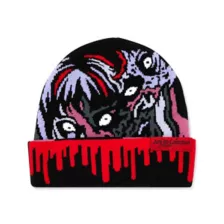 Tomie Watchman Cuff Beanie Hat - Junji Ito at Spencer's