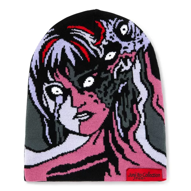 Tomie Watchman Cuff Beanie Hat - Junji Ito at Spencer's