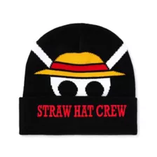 Straw Hat Crew Cuff Beanie Hat - One Piece at Spencer's