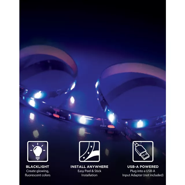 LED Black Light Strip 78 Inch - Monster