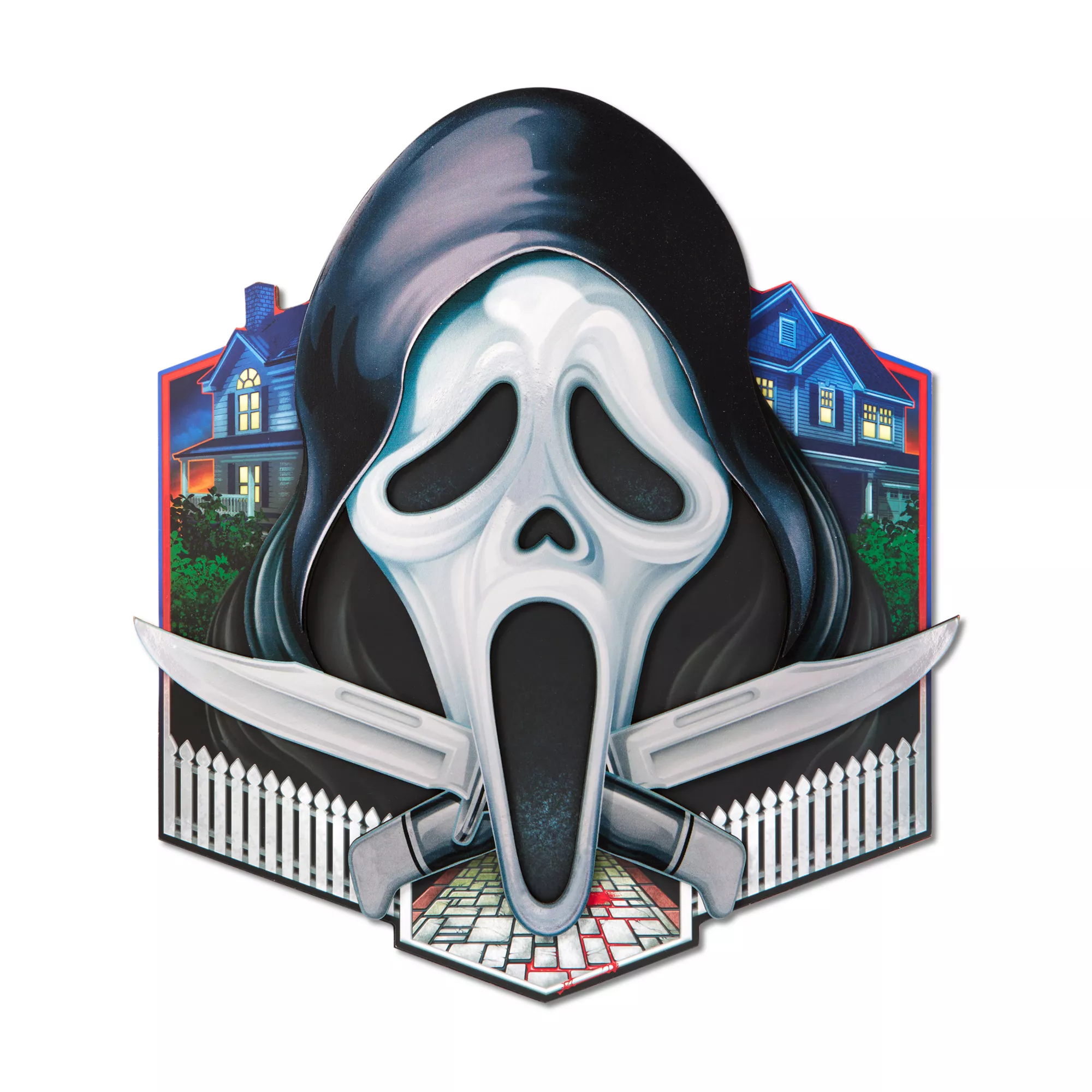 Ghost Face 3D Sign at Spencer's