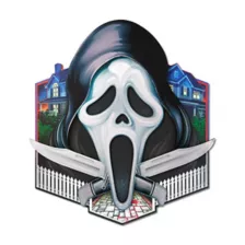 Ghost Face 3D Sign at Spencer's