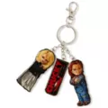 Chucky and Tiffany Keychain at Spencer's