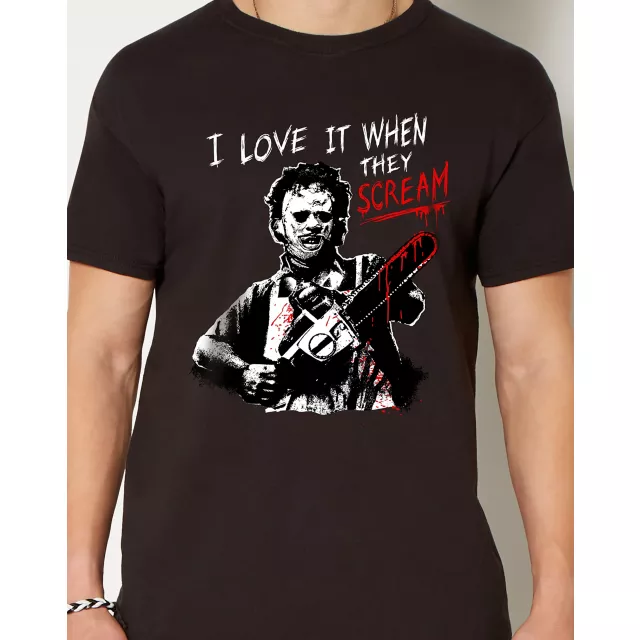When They Scream T Shirt - Texas Chainsaw Massacre at Spencer's