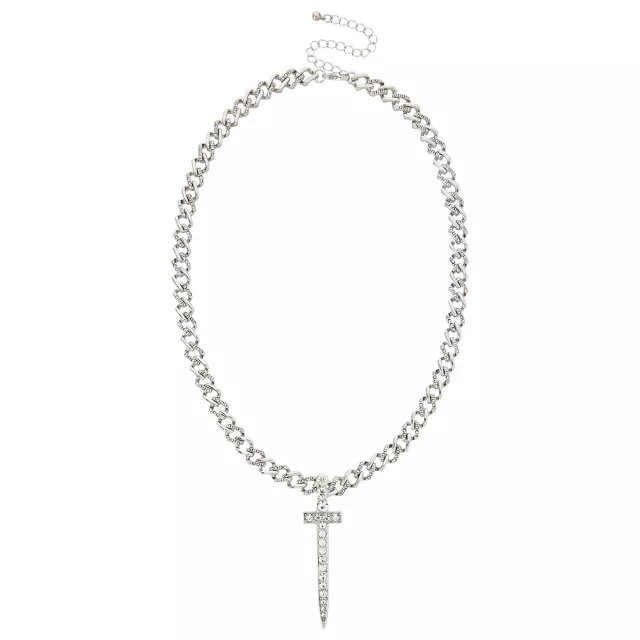 Bling Dagger Necklace at Spencer's