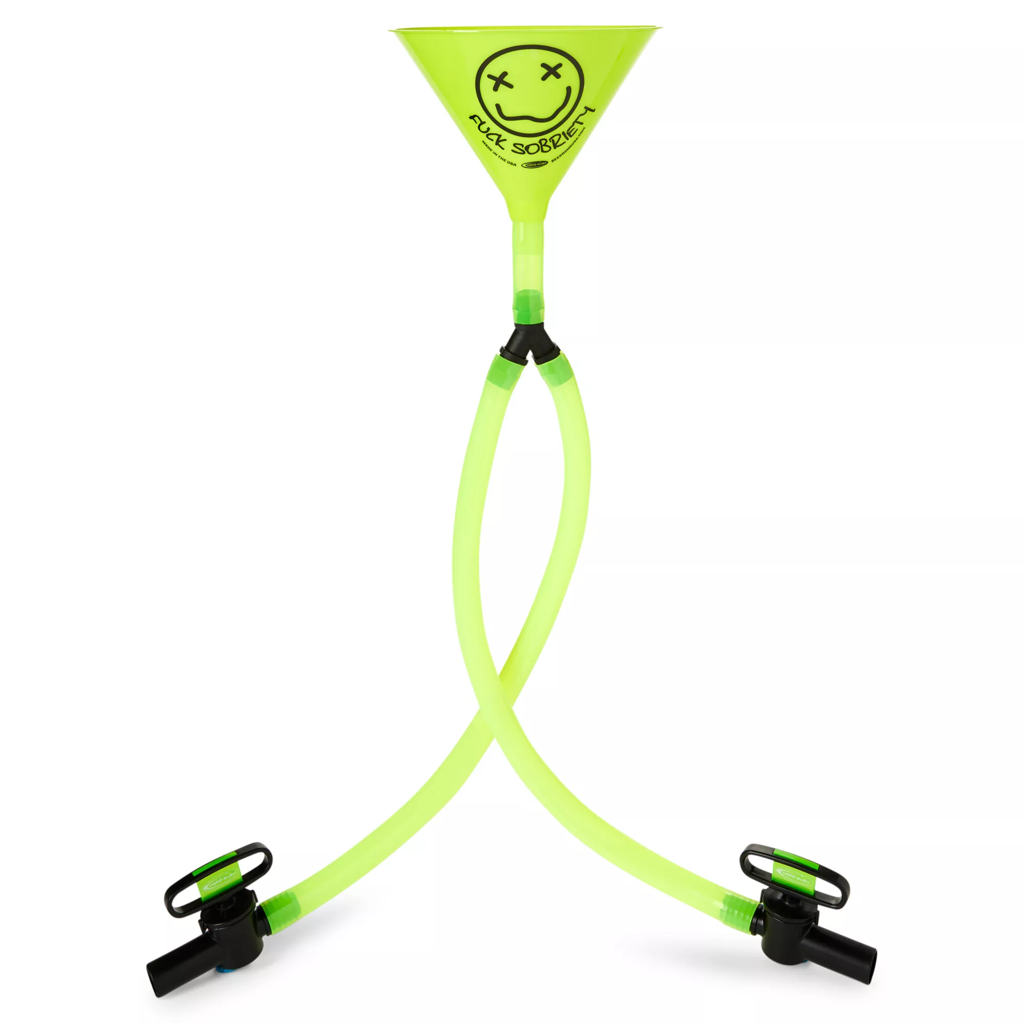 Fuck Sobriety Double Beer Bong at Spencer's