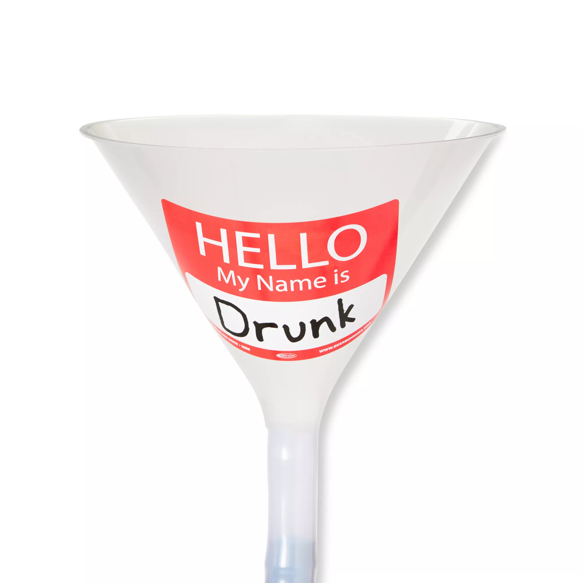 Hello My Name is Drunk Double Beer Bong at Spencer's