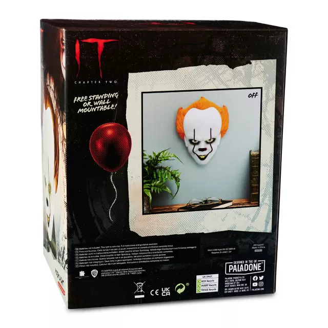 Pennywise Mask Light - It Chapter Two at Spencer's