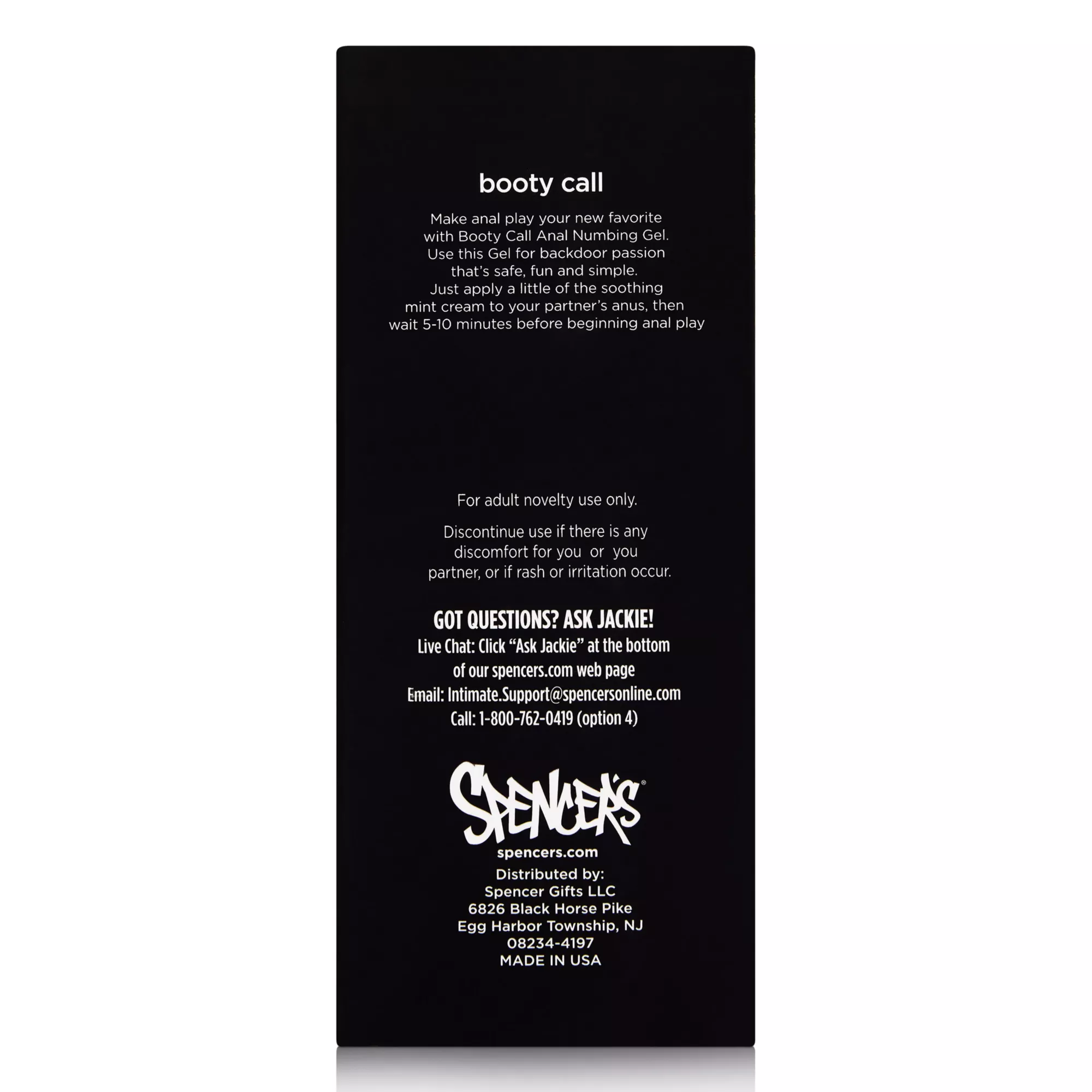 Booty Call Flavored Anal Numbing Lube 1.5 oz - Hott Love Extreme at Spencer's