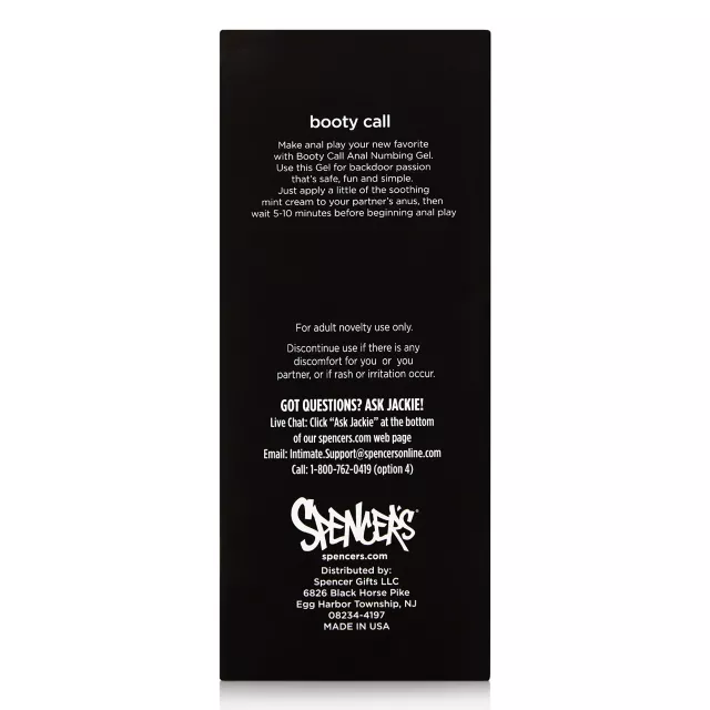 Booty Call Mint Anal Numbing Lube 1.5 oz - Hott Love Extreme at Spencer's