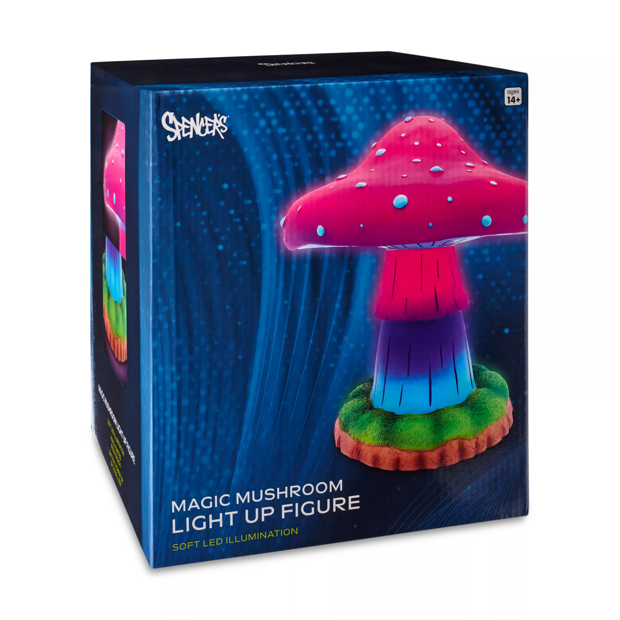Magic Mushroom LED Light-Up Figure at Spencer's
