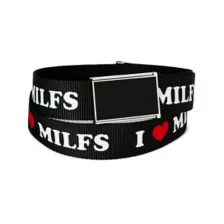 I Heart MILFs Belt - Danny Duncan at Spencer's