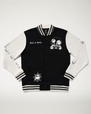 Nightmare before 2025 christmas varsity jacket